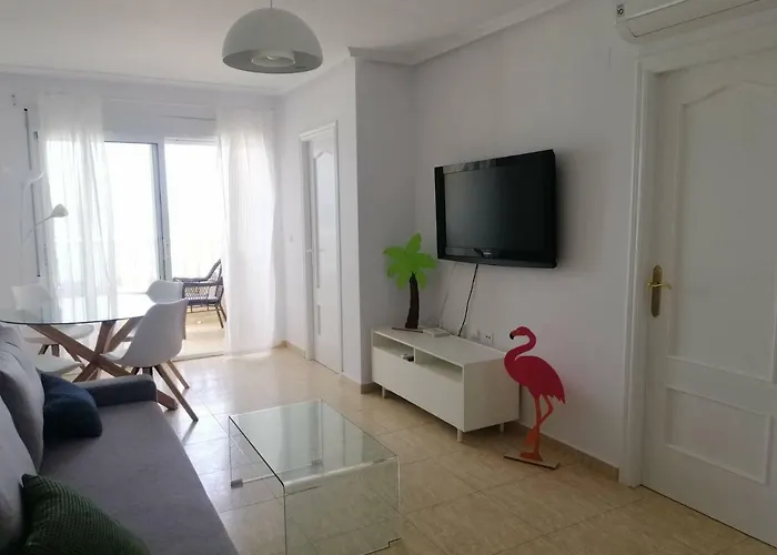 Flamingo, Beach, Sea View, Pool, Wi Fi Torrevieja